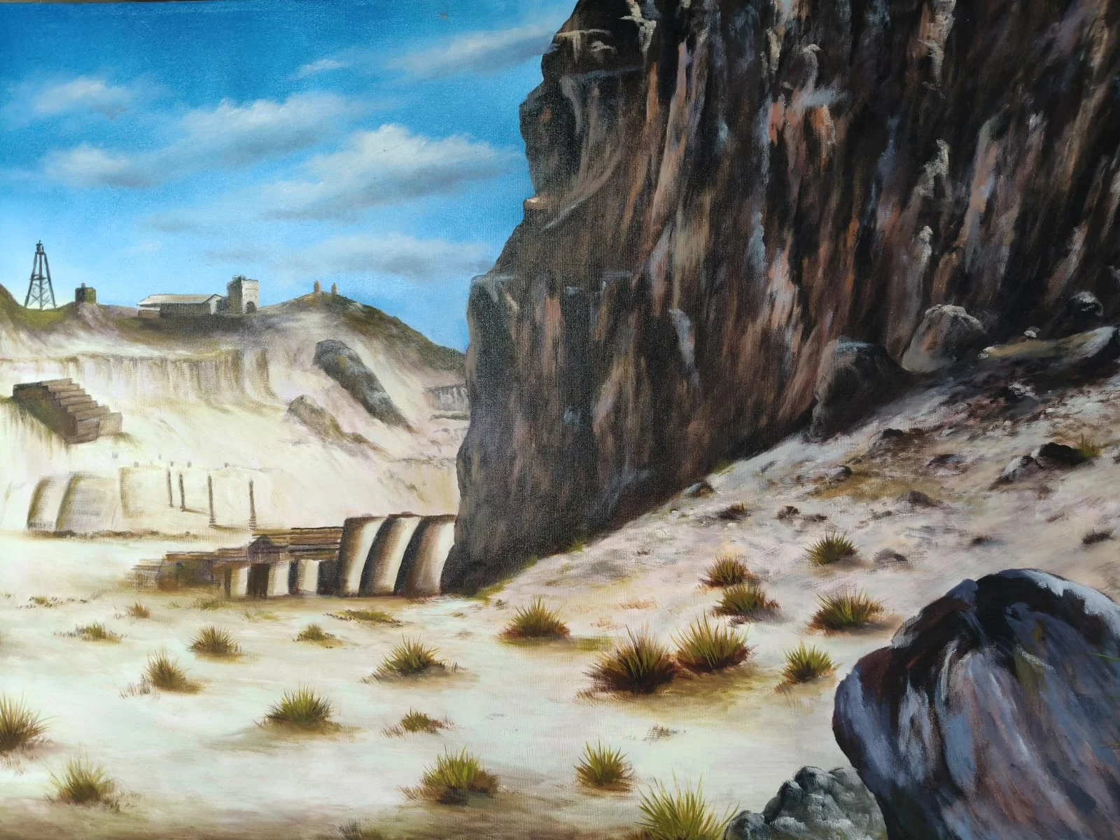 Entre la roca y el desierto