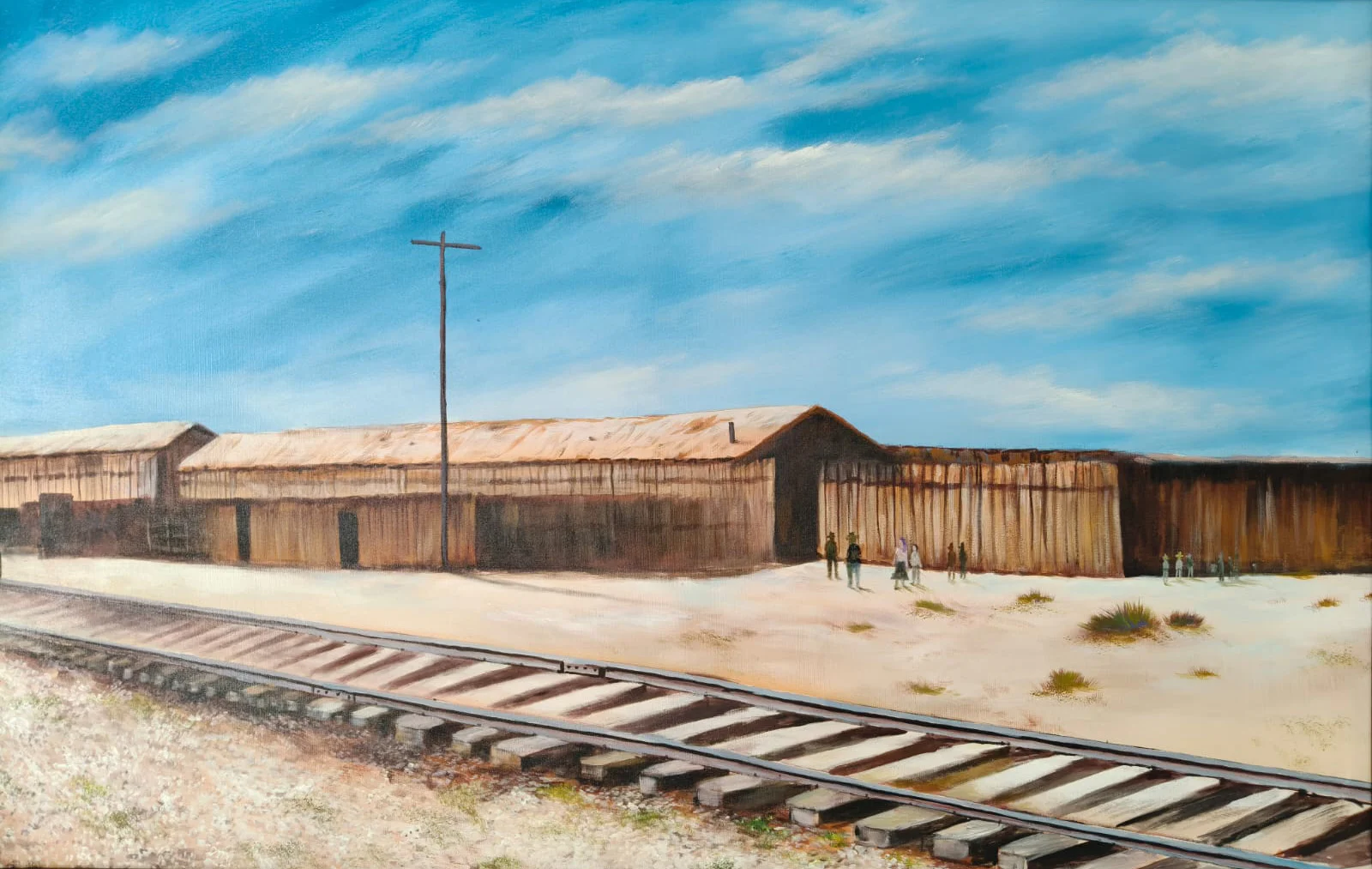 A la orilla del ferrocarril